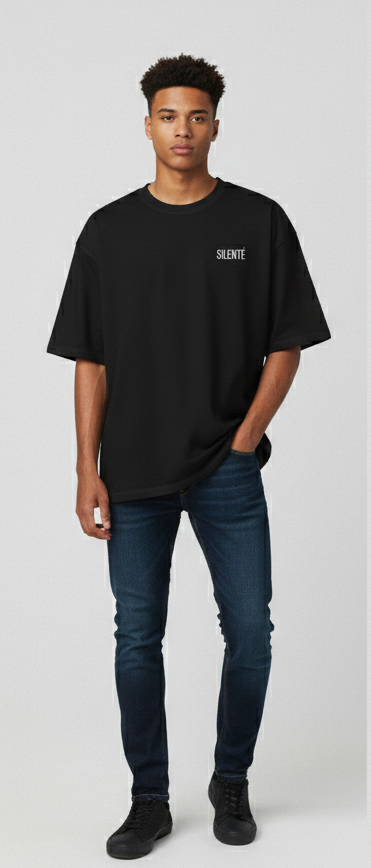 SILENTÉ Oversized Tee — Drop 001