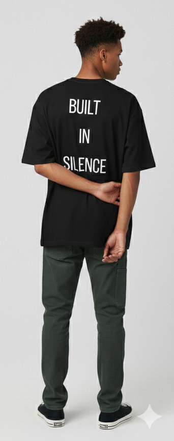 SILENTÉ Oversized Tee — Drop 001